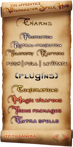Charms on the Apprentice HUD